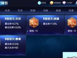 张大仙法师的铭文出装攻略（掌握最强法术组合，成为无敌法师）