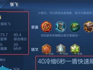张飞最新改版出装铭文攻略（击破敌阵如入无人之境，张飞出装铭文攻略一览）