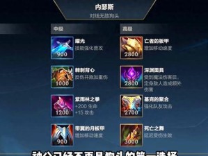 黑客妖姬最新版出装攻略（专家指导告诉你如何选择最适合的装备和符文来操控黑客妖姬）