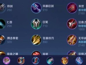 金灿灿全部英雄出装攻略（掌握金灿灿的独门秘籍，统领全场！）