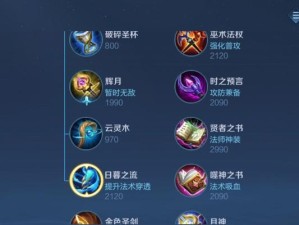 《艾琳出装选择攻略技巧视频》（让你成为艾琳装备大师的秘密武器！）