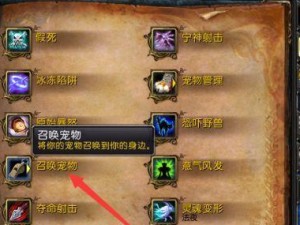 魔兽自制技能世界攻略（成为魔兽世界中的技能大师，让你的角色更强大！）