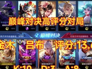 《金木吕布铭文出装攻略》（打造最强吕布装备，让他无坚不摧）