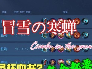 貂蝉出装铭文圣杯打法攻略（强化貂蝉的技能输出和生存能力，称霸战场！）