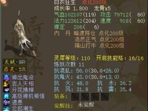 大话西游技能觉醒技巧攻略（技能觉醒秘籍一网打尽，成为顶级高手！）